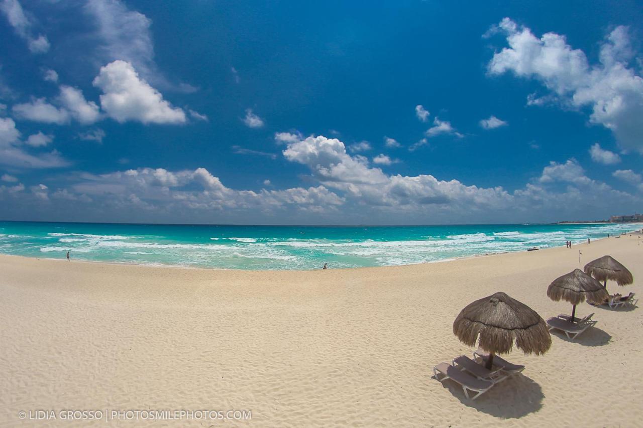 Apartment On The Beach With Terrace Ocean View, Brisas Cancun 01 By Beach & Ocean Apartments エクステリア 写真