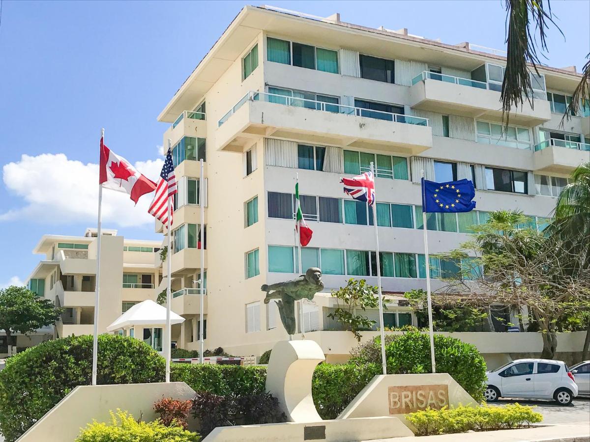 Apartment On The Beach With Terrace Ocean View, Brisas Cancun 01 By Beach & Ocean Apartments エクステリア 写真