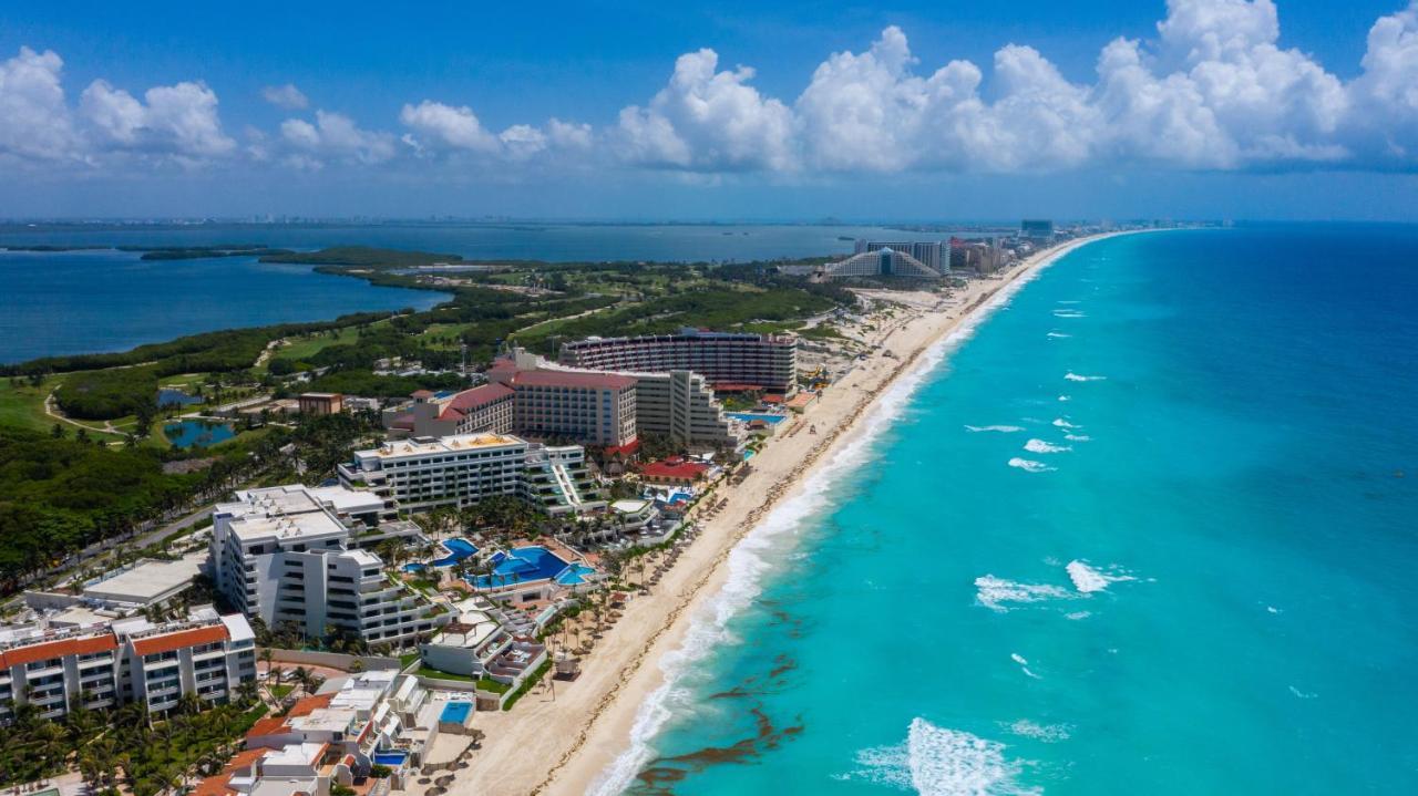 Apartment On The Beach With Terrace Ocean View, Brisas Cancun 01 By Beach & Ocean Apartments エクステリア 写真