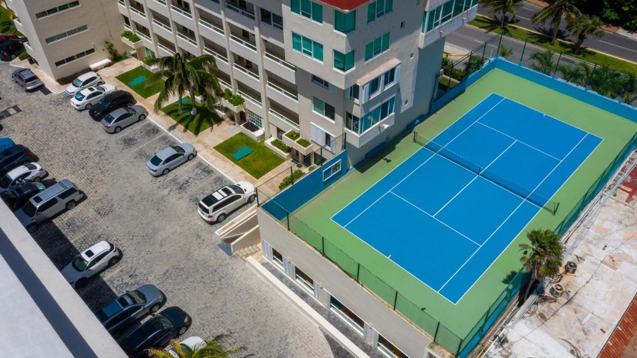 Apartment On The Beach With Terrace Ocean View, Brisas Cancun 01 By Beach & Ocean Apartments エクステリア 写真
