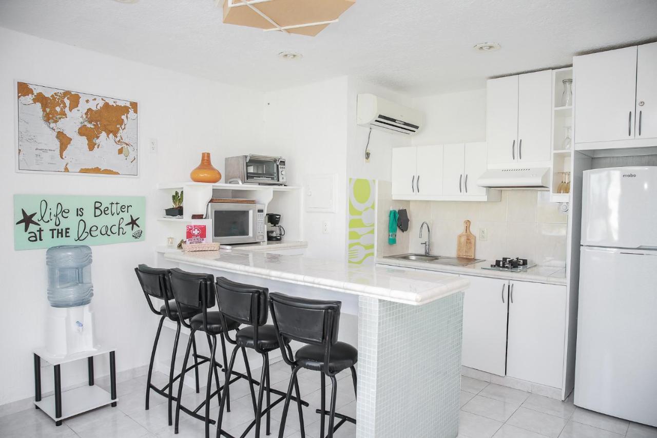 Apartment On The Beach With Terrace Ocean View, Brisas Cancun 01 By Beach & Ocean Apartments エクステリア 写真