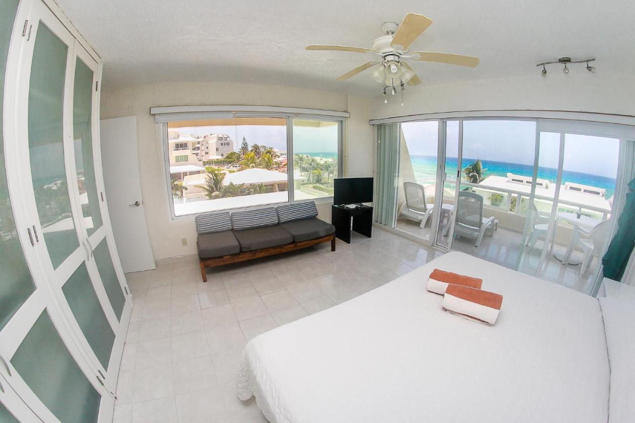 Apartment On The Beach With Terrace Ocean View, Brisas Cancun 01 By Beach & Ocean Apartments エクステリア 写真
