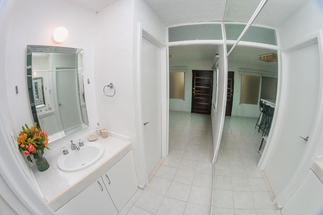 Apartment On The Beach With Terrace Ocean View, Brisas Cancun 01 By Beach & Ocean Apartments エクステリア 写真