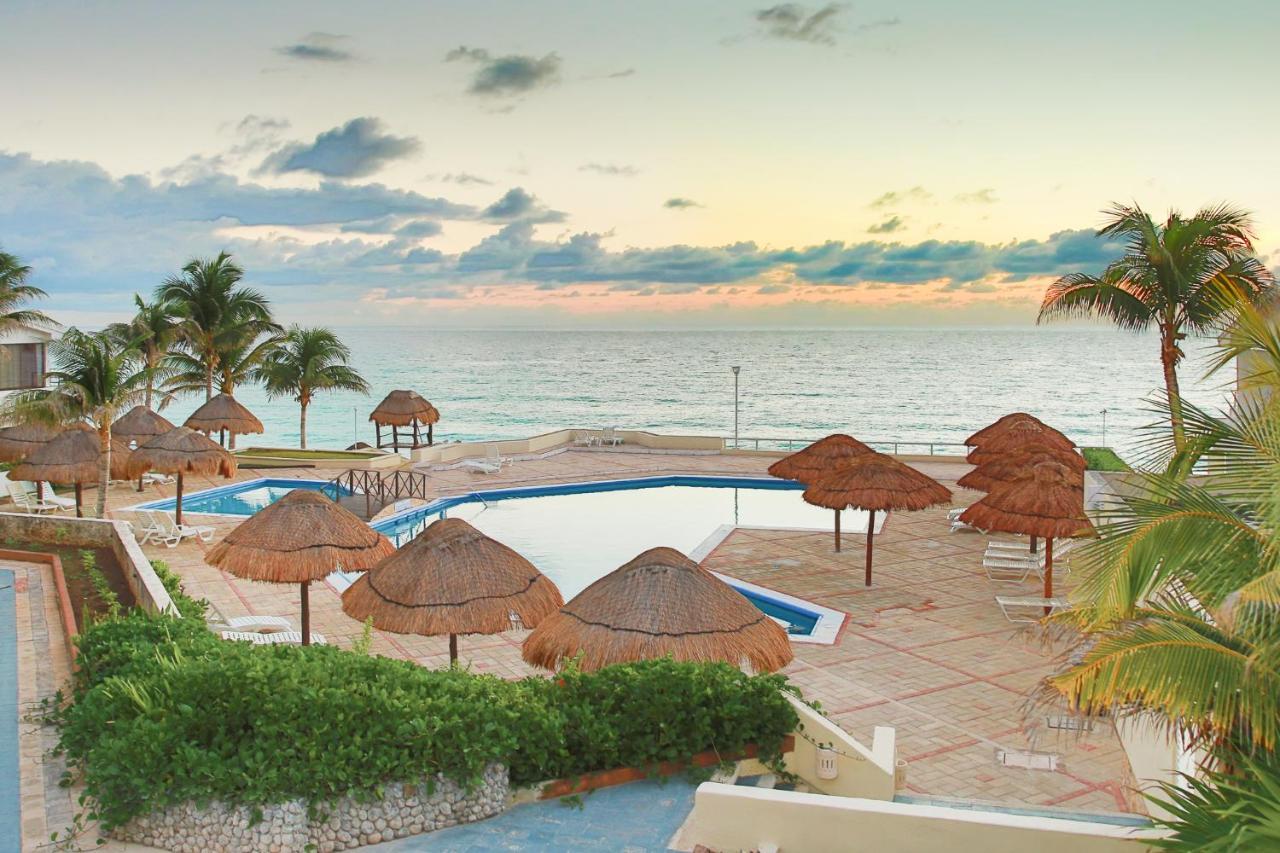 Apartment On The Beach With Terrace Ocean View, Brisas Cancun 01 By Beach & Ocean Apartments エクステリア 写真
