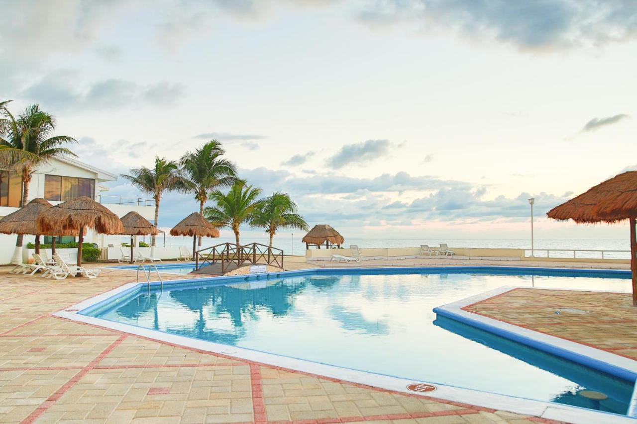 Apartment On The Beach With Terrace Ocean View, Brisas Cancun 01 By Beach & Ocean Apartments エクステリア 写真