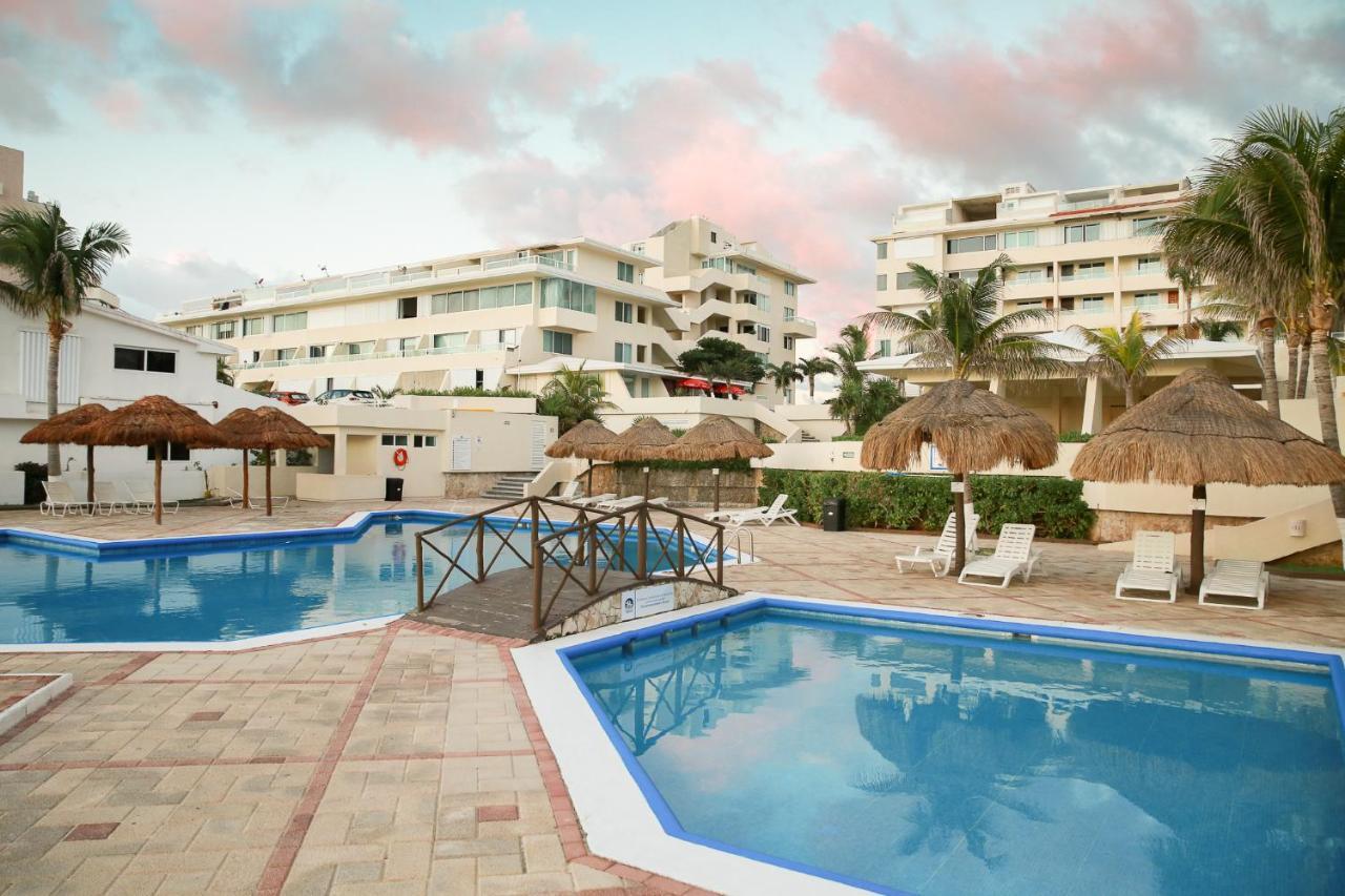Apartment On The Beach With Terrace Ocean View, Brisas Cancun 01 By Beach & Ocean Apartments エクステリア 写真