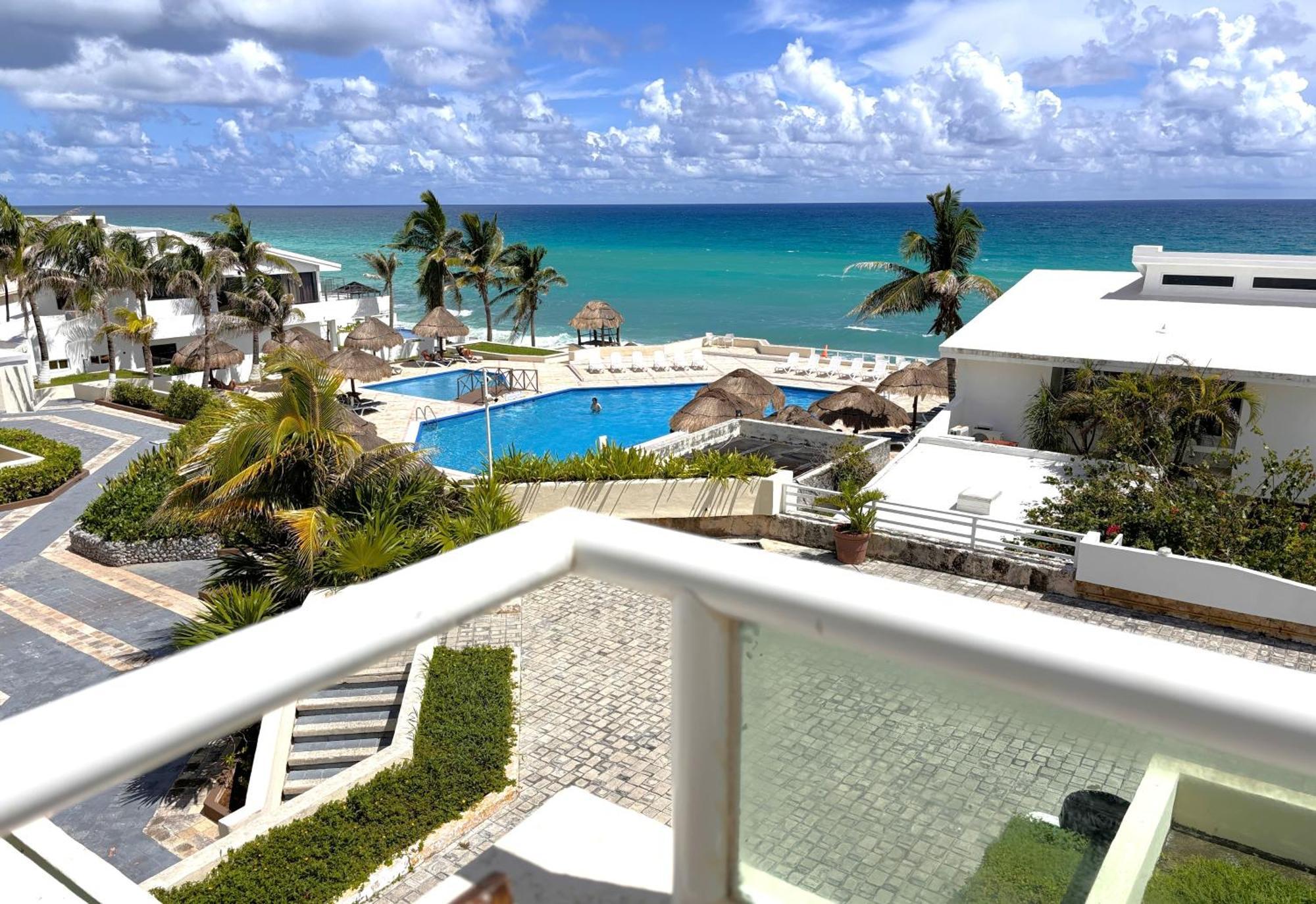 Apartment On The Beach With Terrace Ocean View, Brisas Cancun 01 By Beach & Ocean Apartments エクステリア 写真